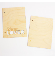 Portadas madera Kimidori Colors Scrap Lover tamaño 6"x8"
