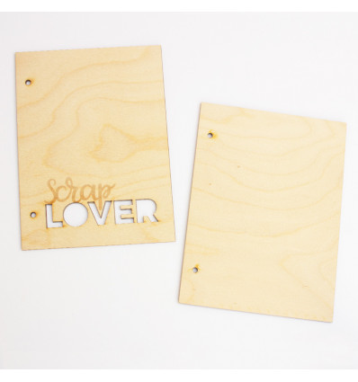 Portadas madera Kimidori Colors Scrap Lover tamaño 6"x8"